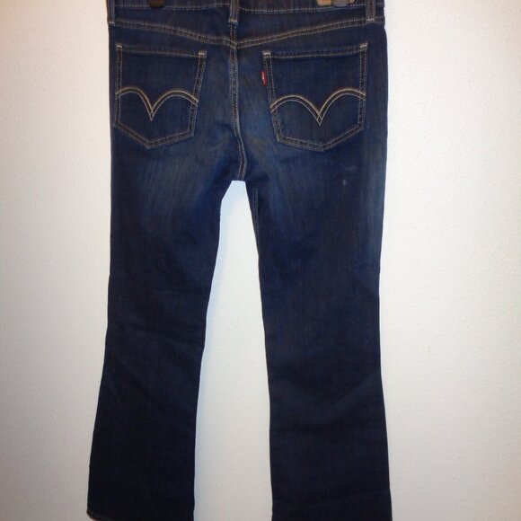 Levi's Juniors 518 Superlow Bootcut Jeans Size 11 M - Picture 4 of 10